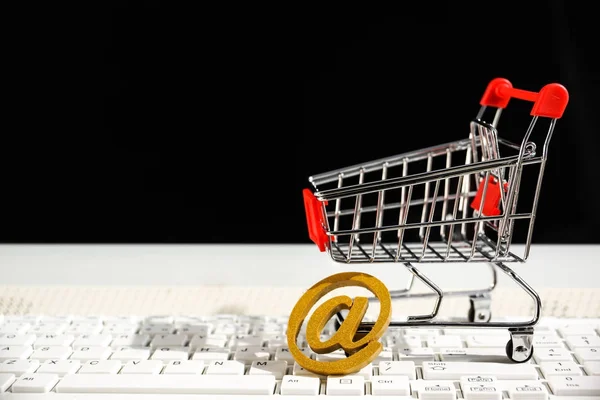 Online shopping / ecommerce — Stok fotoğraf