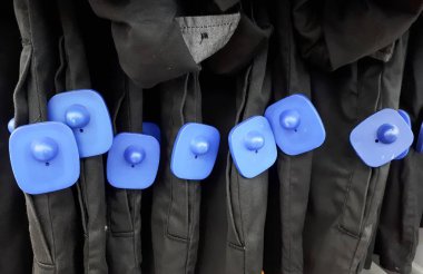 Yüksek değerli ürünler ile kullanılan giyim - hırsızlık ve hırsızlık önleme sistemi - elektronik makale gözetim sistemi için RFID sert etiket