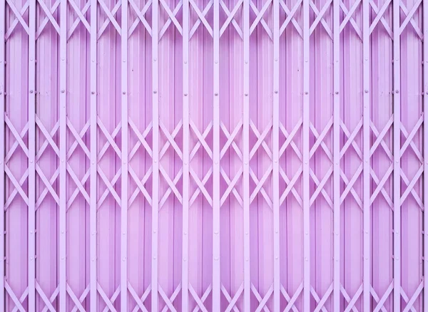 Fondo Puerta Plegable Acero Color Rosa —  Fotos de Stock