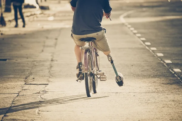 Ανάπηροι Ποδήλατο — Φωτογραφία Αρχείου