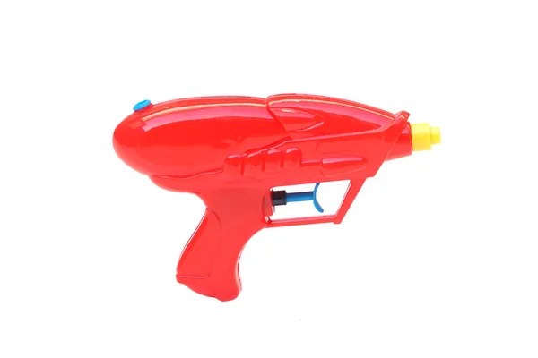 Wasserpistole Für Kinder Isoliert Auf Weiß — Stockfoto