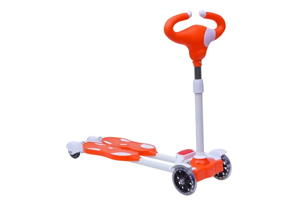 Scooter Moving Legs Kids Isolated — Stock Photo, Image