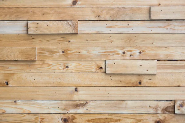 Layer of wood plank arranged as a wall