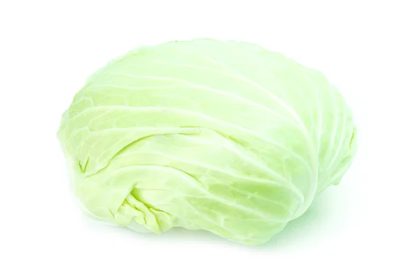 Zelí Zelenina na bílém pozadí. — Stock fotografie