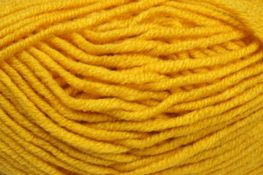 Bir hardal sapı sarı iplikler yakın plan