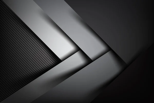 Arka plan koyu ve siyah karbon fiber vektör illustrat