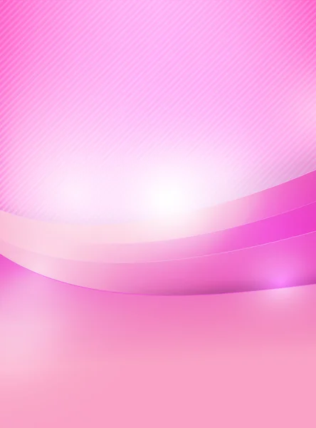 Fond abstrait courbe rose et élément couché vecteur illustra — Image vectorielle