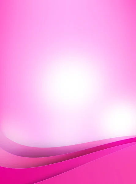 Abstrakter Hintergrund rosa Kurve und gelagerter Elementvektor illustriert — Stockvektor