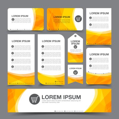 Renkli web etiketi afiş promosyon satış indirim st topluluğu