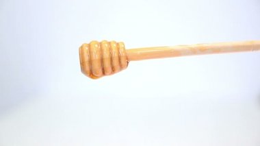 Boşaltma doğa bal damlayan kapatın