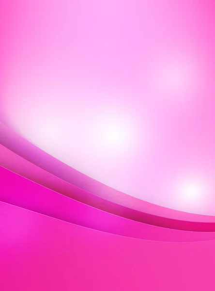 Abstracte achtergrond roze curve en gelegd element vector illustra — Stockvector