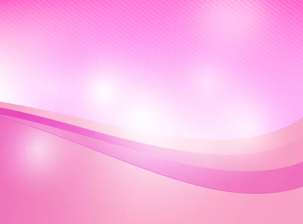 Fondo abstracto curva rosa y elemento layed vector illustra — Vector de stock