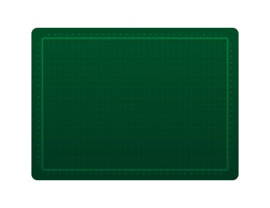 Beyaz arka plan vektör hastası izole yeşil kesme lastik