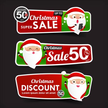 028 toplama-in Noel satış kırmızı ve yeşil etiket afiş pr web