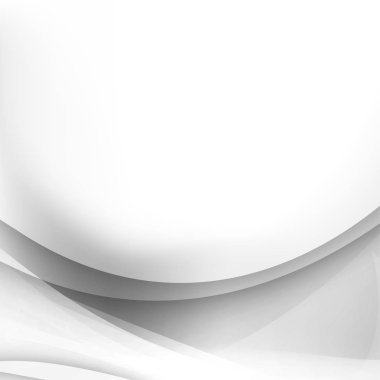 Arka plan ışık gri eğri ve dalga eleman vektör hastası