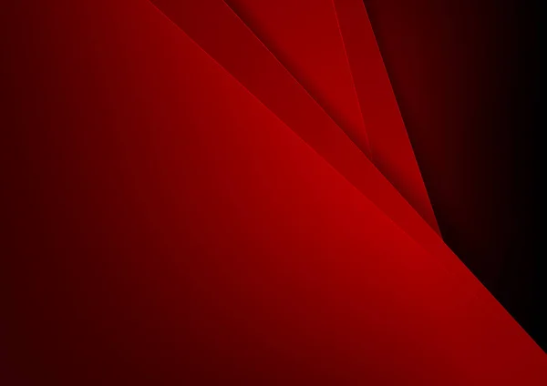 Fundo abstrato geometria básica vermelho em camadas e sobreposição e s — Vetor de Stock