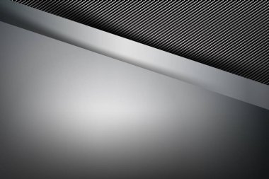 Arka plan karbon fiber doku vektör illust ile karanlık