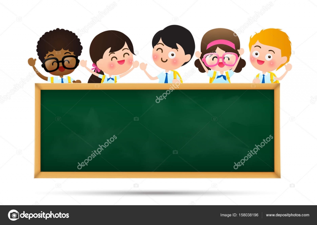 back to school and education concept happy cartoon kids in stude kids in school cartoon