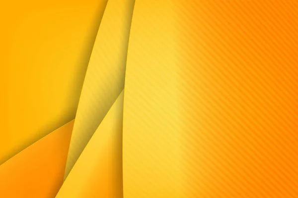 Fondo abstracto geometría básica de color amarillo capas y se superponen una — Vector de stock