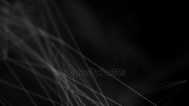 Arka plan nokta ve çizgi bağlantı için fütüristik siber teknoloji ağ kavramı