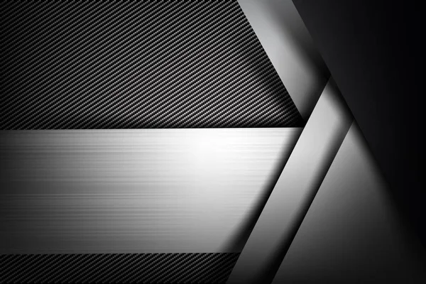 Arka plan karbon fiber doku vektör illust ile karanlık