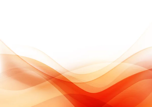 Curva e miscela luce arancione astratto sfondo 003 — Vettoriale Stock