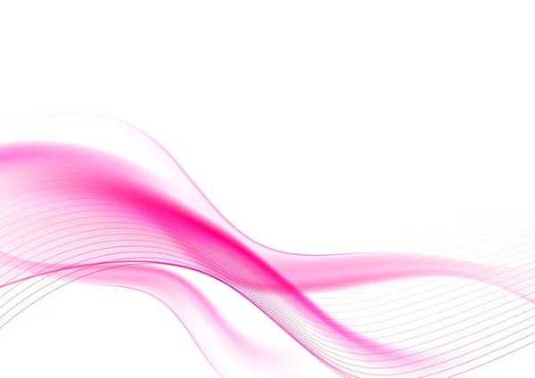 Curve and blend light pink abstract background 001 — Stock Vector