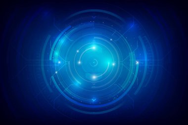 Soyut Hud teknolojisi arkaplanı _ 0001