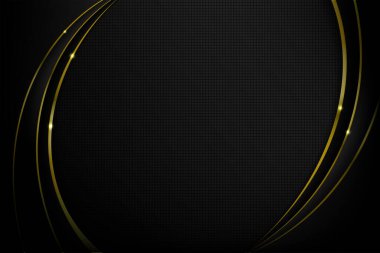 Gölge elementi, modern ve zarif arka plan dokusu, vektör illüstrasyon eps10 ile soyut arkaplan altın ve siyah çakışmaları