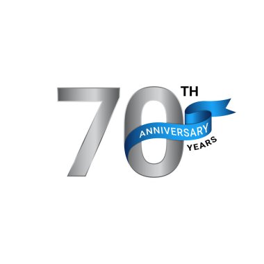 70. yıl dönümü gümüş mavisi