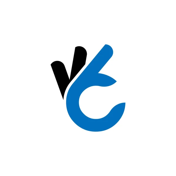 Unique Logo Number Okay Symbol Hand — Stock Vector