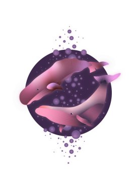 Uzayın enginliğinde pembe balinalar