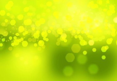 soyut dairesel yeşil bokeh arkaplanı. 