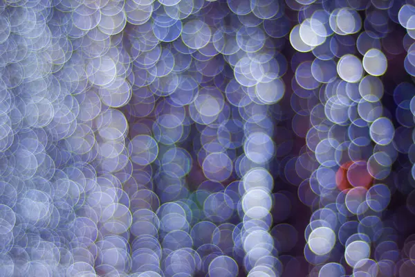 Parlak ışıklar, arka plan. Dikkati dağılmış. Bokeh.