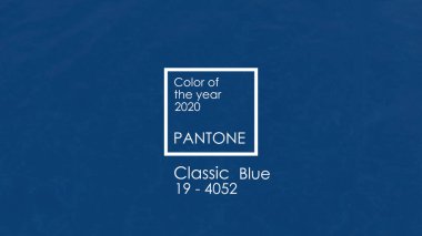 Yılın Rengi 2020 Pantone Klasik Mavi