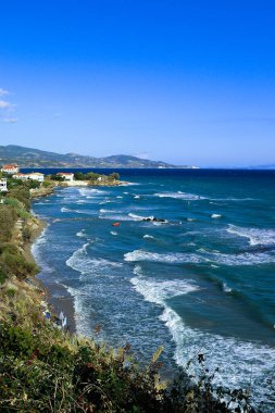 İnanılmaz bir deniz manzarası.