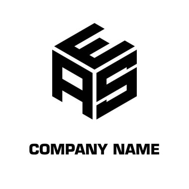 Bir şirket kimliği için ilk altıgen biçimi logo