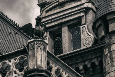 Garibaldi kalesinin güzel manzarası.