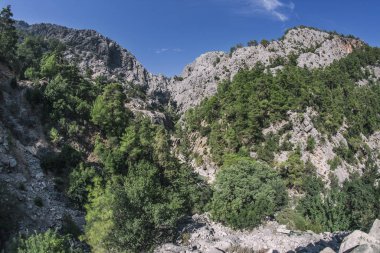 Goynuk Kanyonu 'nun güzel dağ manzarası