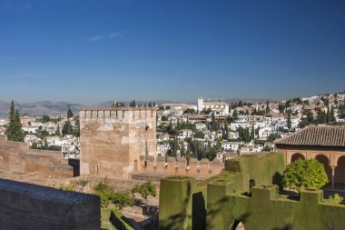 Dağdan Granada 'ya manzara