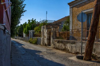 Yunanistan 'da güzel bir sokak