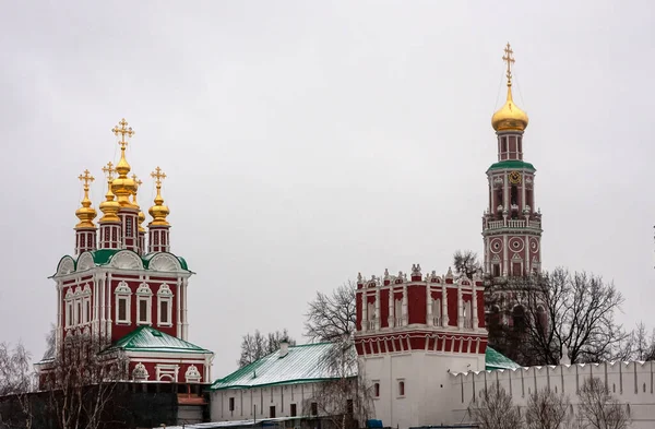 Novodevichy Convent White Wall — Stock Photo, Image