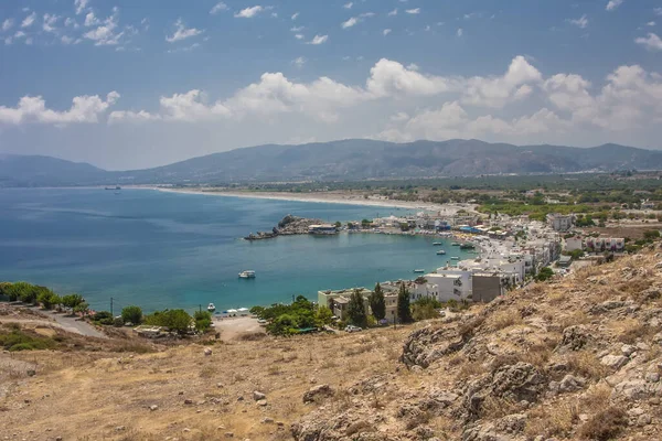 Malé Město Pobřeží Středozemního Moře — Stock fotografie