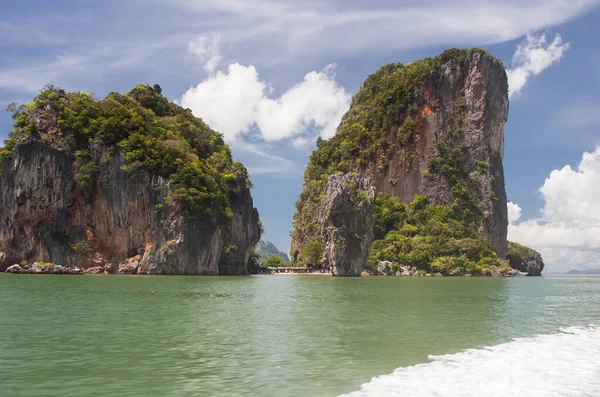 Skaliste Wyspy Jedna Głównych Atrakcji Tajlandii — Zdjęcie stockowe