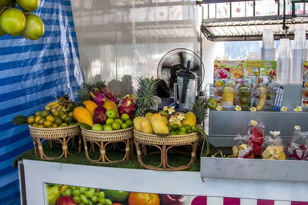 Deliziosi Bellissimi Frutti Tropicali — Foto Stock