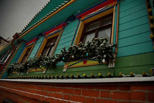 Casa Comercial Kazán República Tartaristán Rusia — Foto de Stock