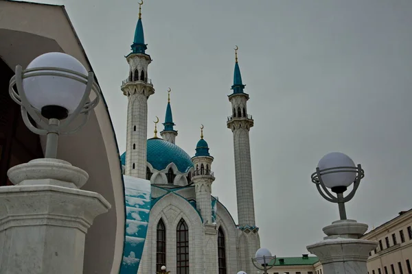 Mosquée Principale Cathédrale Kazan République Tatarstan Russie — Photo