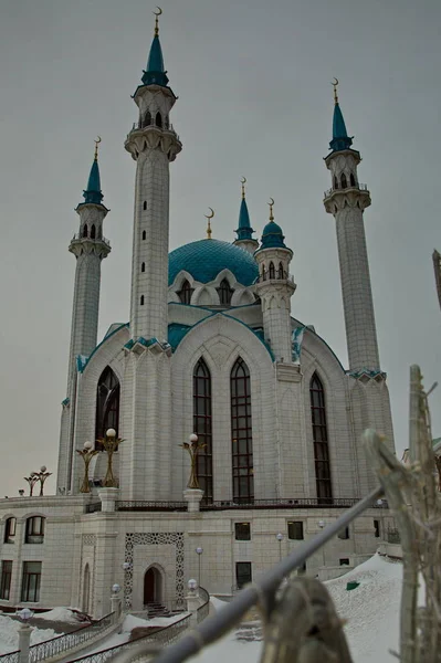 Principal Mesquita Catedral Kazan República Tartaristão Rússia — Fotografia de Stock