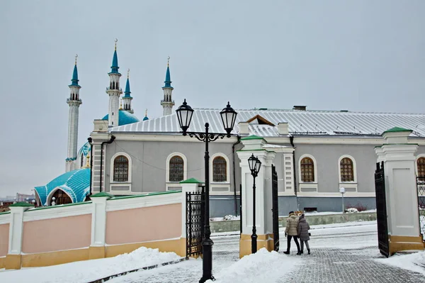 Архітектурний Пам Ятник Kazan Kremlin Republic Tatarstan Russia — стокове фото