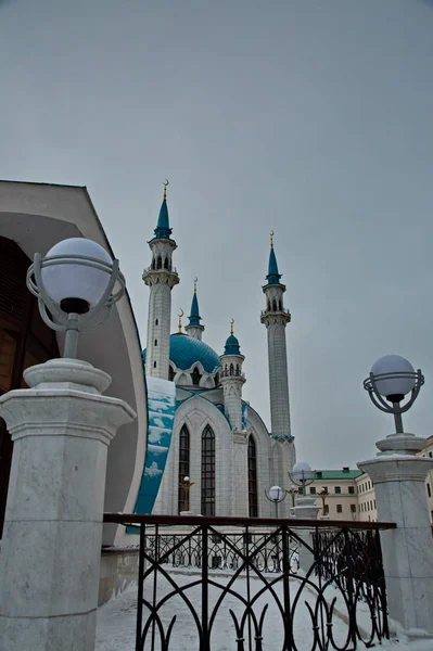 Belangrijkste Kathedraal Moskee Van Kazan Republiek Tatarstan Rusland — Stockfoto